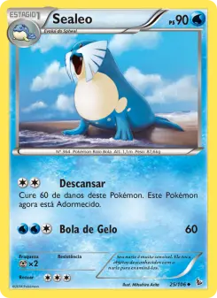 Sealeo – Carta Pokémon TCG