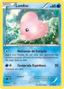 Luvdisc – Carta Pokémon TCG
