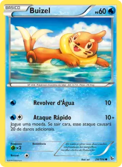 Buizel – Carta Pokémon TCG