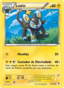 Luxio – Carta Pokémon TCG