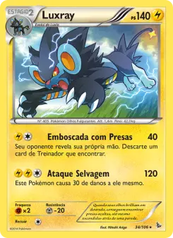 Luxray – Carta Pokémon TCG