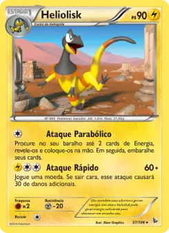 Heliolisk – Carta Pokémon TCG