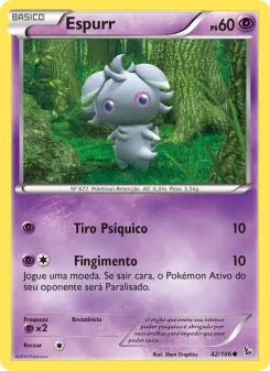 Espurr – Carta Pokémon TCG