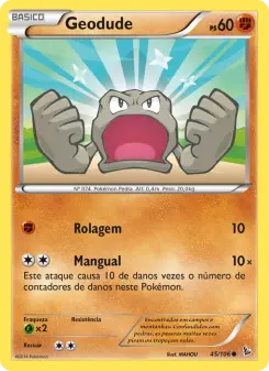 Geodude – Carta Pokémon TCG
