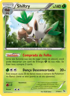 Shiftry – Carta Pokémon TCG