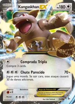 Kangaskhan EX – Carta Pokémon TCG
