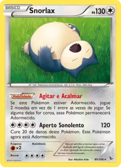 Snorlax – Carta Pokémon TCG