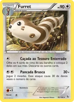 Furret – Carta Pokémon TCG