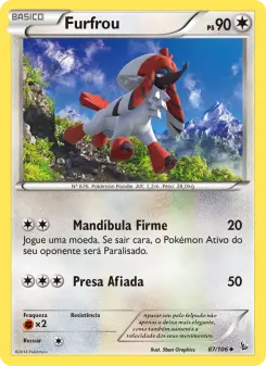 Furfrou – Carta Pokémon TCG