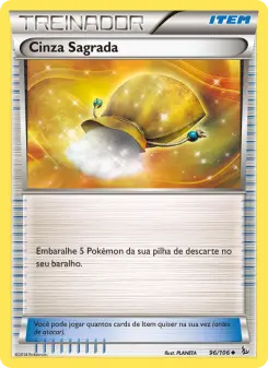 Cinza Sagrada – Carta Pokémon TCG