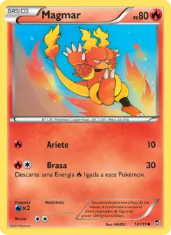 Magmar – Carta Pokémon TCG