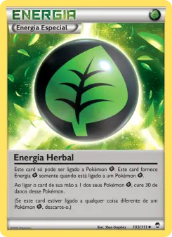 Energia Herbal – Carta Pokémon TCG