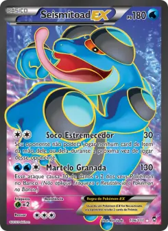 Seismitoad EX – Carta Pokémon TCG