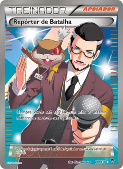 Repórter de Batalha – Carta Pokémon TCG