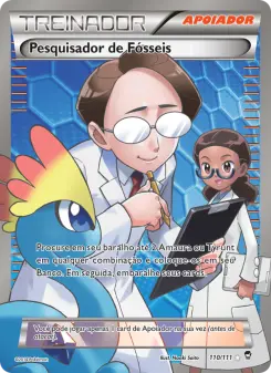 Pesquisador de Fósseis – Carta Pokémon TCG