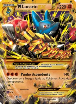 M-Lucario EX – Carta Pokémon TCG