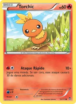 Torchic – Carta Pokémon TCG