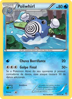 Poliwhirl – Carta Pokémon TCG