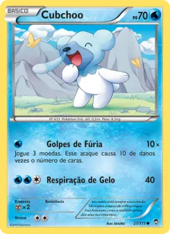Cubchoo – Carta Pokémon TCG