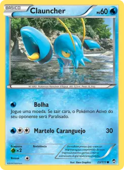 Clauncher – Carta Pokémon TCG