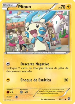 Minun – Carta Pokémon TCG