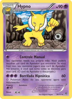 Hypno – Carta Pokémon TCG