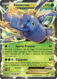 Heracross EX – Carta Pokémon TCG