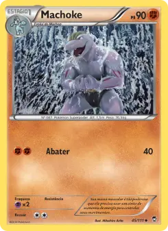Machoke – Carta Pokémon TCG
