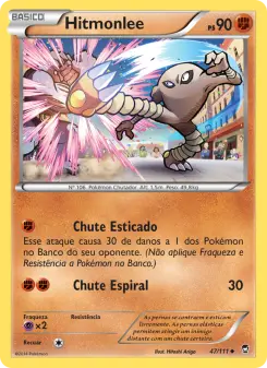 Hitmonlee – Carta Pokémon TCG