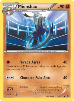 Mienshao – Carta Pokémon TCG