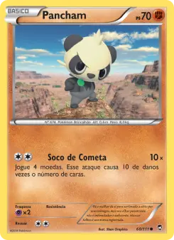 Pancham – Carta Pokémon TCG