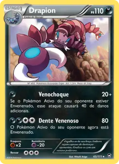 Drapion – Carta Pokémon TCG