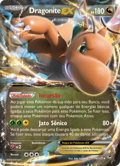 Dragonite EX – Carta Pokémon TCG