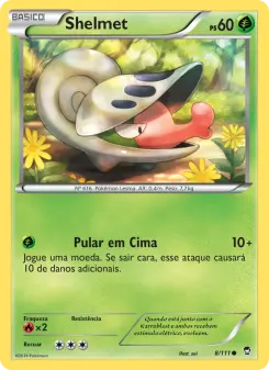 Shelmet – Carta Pokémon TCG