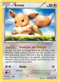 Eevee – Carta Pokémon TCG