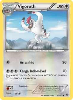 Vigoroth – Carta Pokémon TCG