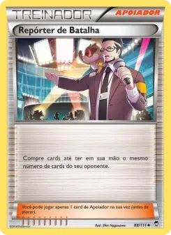 Repórter de Batalha – Carta Pokémon TCG