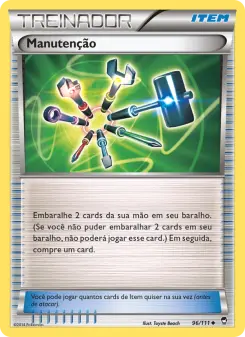 Manutenção – Carta Pokémon TCG