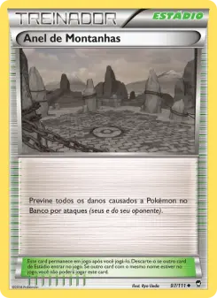 Anel de Montanhas – Carta Pokémon TCG