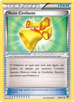Veste Cintilante – Carta Pokémon TCG