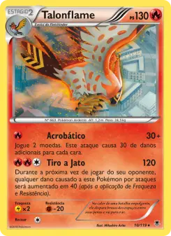 Talonflame – Carta Pokémon TCG