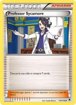 Professor Sycamore – Carta Pokémon TCG