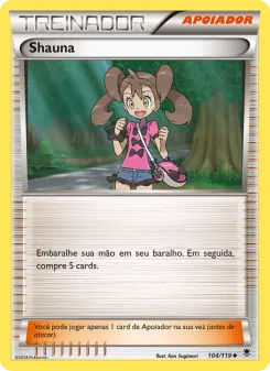 Shauna – Carta Pokémon TCG