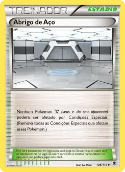 Abrigo de Aço – Carta Pokémon TCG