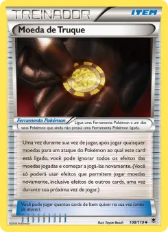 Moeda de Truque – Carta Pokémon TCG
