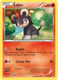 Litleo – Carta Pokémon TCG