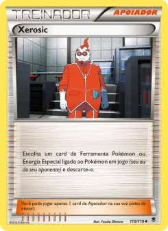 Xerosic – Carta Pokémon TCG