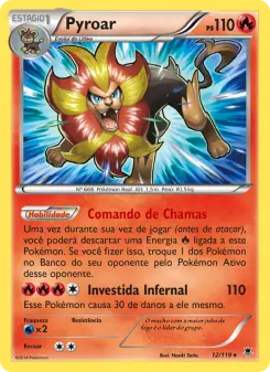 Pyroar – Carta Pokémon TCG