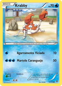 Krabby – Carta Pokémon TCG