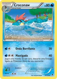 Croconaw – Carta Pokémon TCG